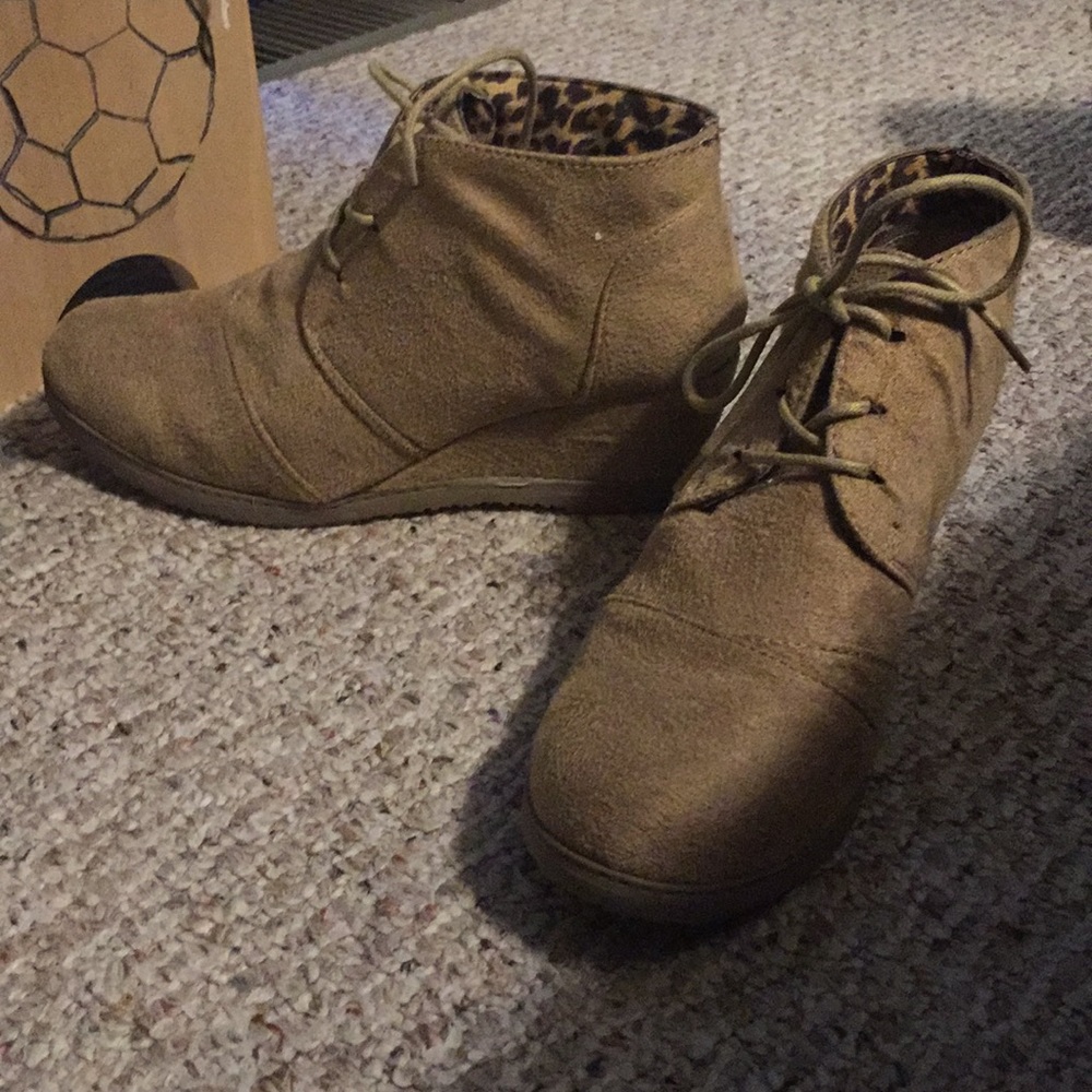 Wedge Booties - Picture 2 of 4